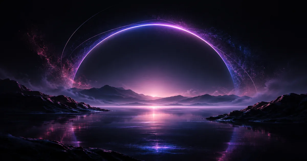 Violet and magenta editorial artwork for Recovery.
